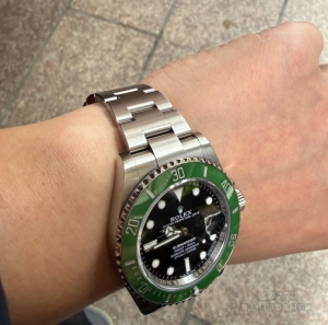 勞力士綠水鬼126610LV三代星巴克 VS超級復刻手錶