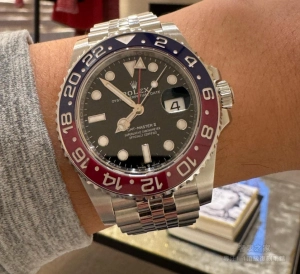 勞力士 格林尼治型II m126710blro-0001 可樂圈 VS廠V3復刻高仿錶 40mm