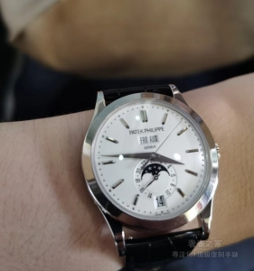 百達翡麗 5396G-011 年曆 月相 GR版 42mm 高仿手錶