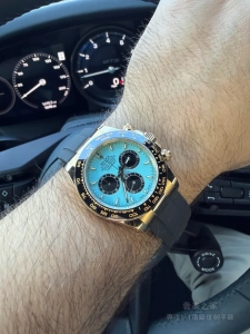 1:1高仿 勞力士 迪通拿 M126518LN-0014 蒂芙尼蘭色 VS廠 40mm