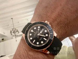 VS廠復刻勞力士玫瑰金遊艇手錶-m126655-0002