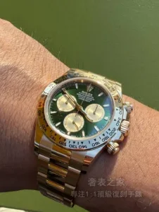勞力士 迪通拿 m126508-0008 黃金綠面 CBD廠 1:1復刻錶